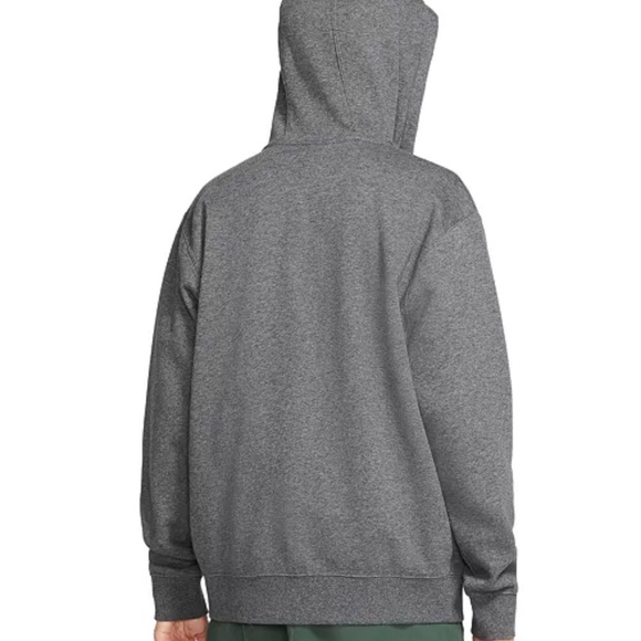 Nike Mens Charcoal Zip Up Sweater - Picture 2 of 12